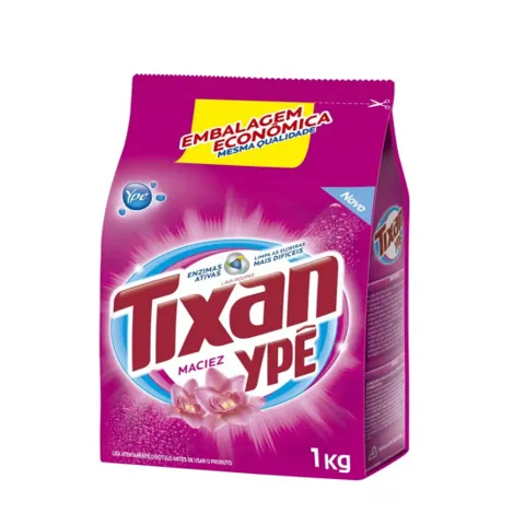 Sabão em Pó Tixan Ypê 800g Sachê Maciez