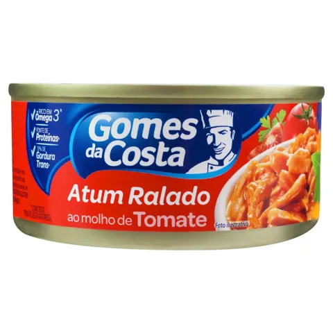 Atum Ralado ao Molho de Tomate Gomes da Costa Lata 140g
