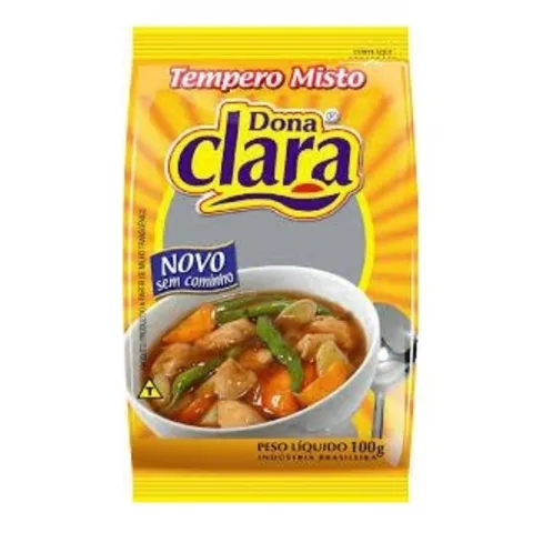 Tempero Misto Dona Clara S/Com 100G