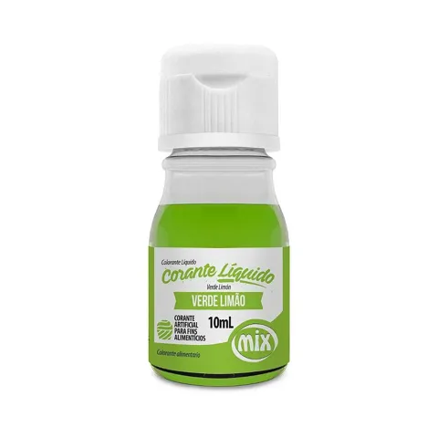 Corante Mix Liq 10Ml Verde Limao