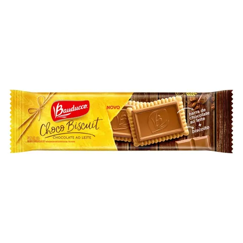 Biscoito Choco Biscuit ao Leite Bauducco Pacote 80g