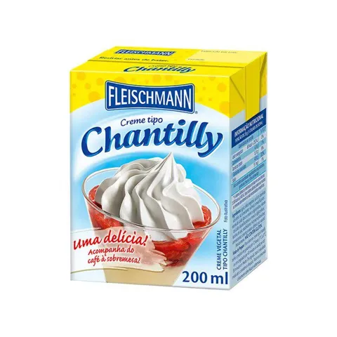 Creme para Chantilly FLEISHMANN Tradicional 200ml