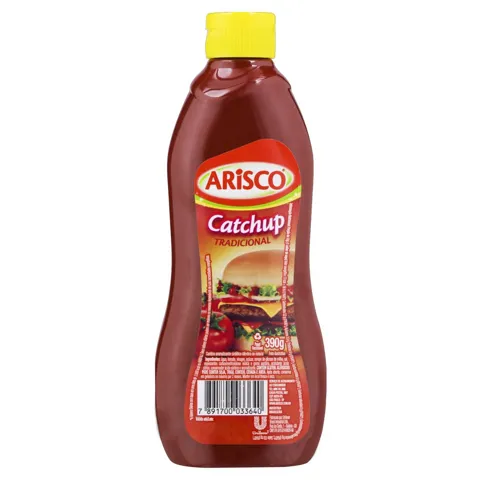 Ketchup Tradicional Arisco Squeeze 390g