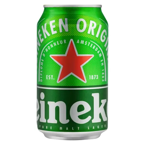 Cerveja Lager Premium Puro Malte Heineken Lata 350ml