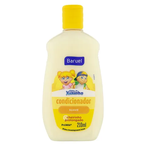 Condicionador Infantil Suave Turma da Xuxinha Baruel Frasco 210ml