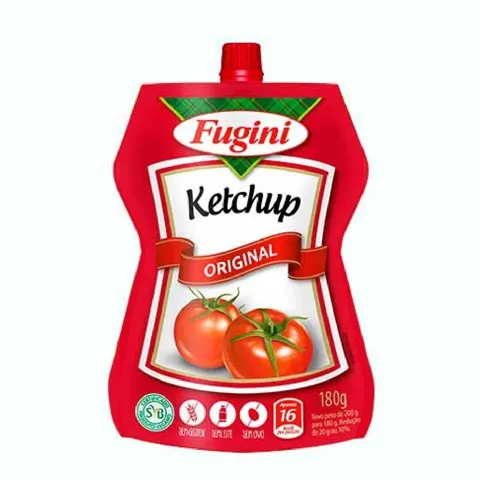 Ketchup Fugini Original Biquinho Sachê 180G
