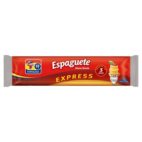 Macarrão de Sêmola Espaguete Fortaleza Express Pacote 400g