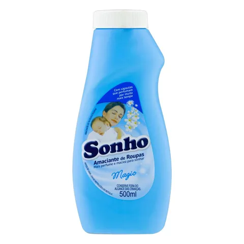Amaciante de Roupa Diluído Magic Sonho Frasco 500ml