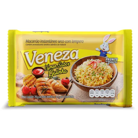 Lamen Veneza Galinha 74,5G
