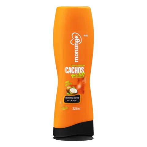 Condicionador Monange Cachos que Tal? Frasco 325ml