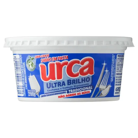 Sabão em Pasta Tradicional Urca Pote 200g
