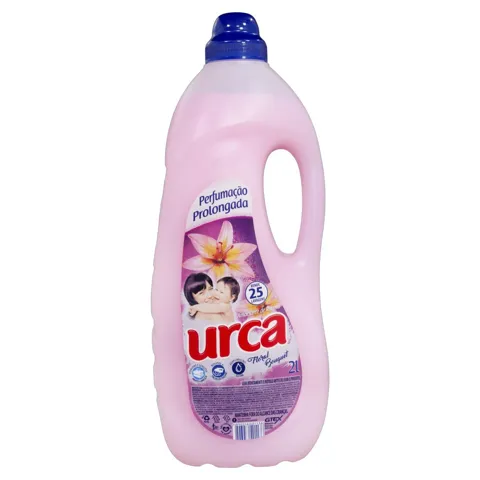 Amaciante de Roupa Diluído Floral Bouquet Urca Frasco 2l