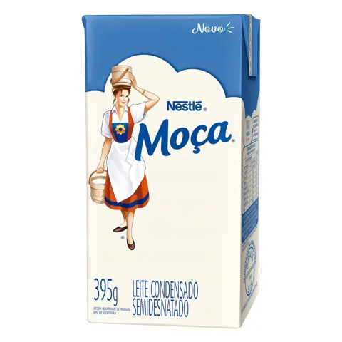 Leite Condensado Semidesnatado Nestlé Moça Caixa 395g