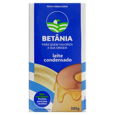 Leite Condensado Betânia Caixa 395g