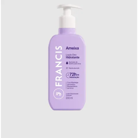 Hidratante Francis Ameixa 200ML Lilas