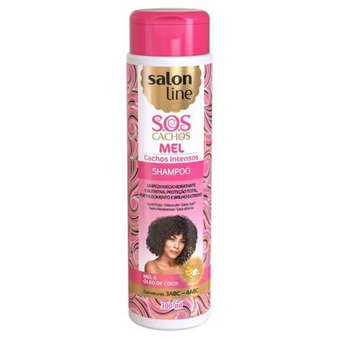 Shampoo Salon Line Sos Cachos Intensos 300Ml Mel/Ol.Coc