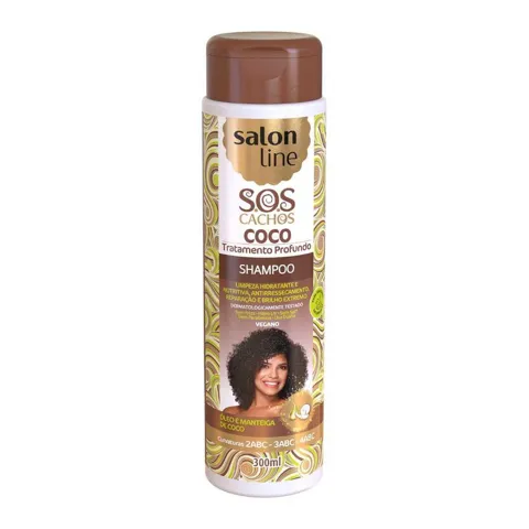 Shampoo Salon Line 300Ml SOS Coco