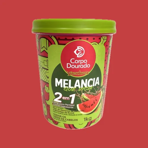 Creme C.Dourado Liso Melancia 1Kg