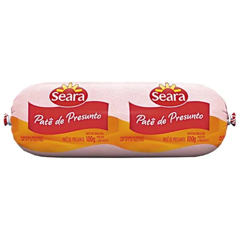 Patê de Presunto SEARA Bisnaga 100g