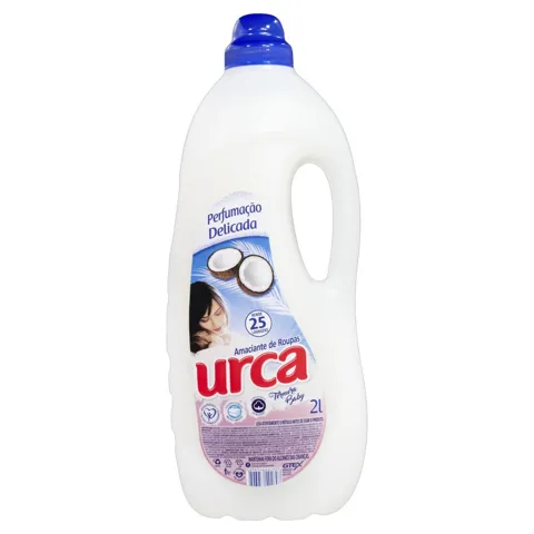 Amaciante de Roupa Diluído Ternura Baby Urca Frasco 2l