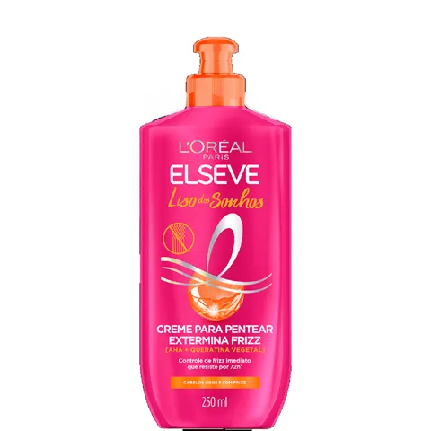 Creme De Pentear Elseve Lis Dos Son Aha+Quer Veg 250Ml