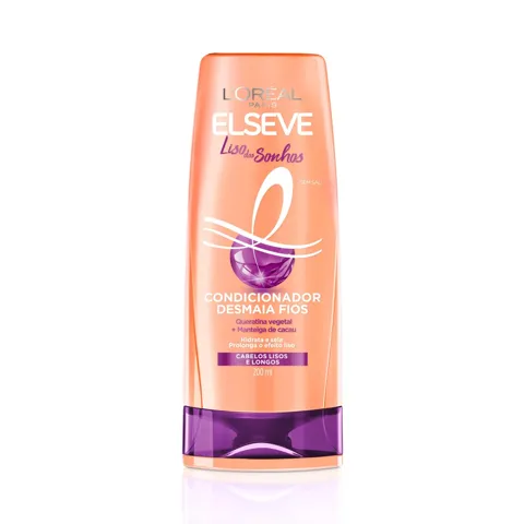 Condicionador L'Oréal Paris Elseve Liso Dos Sonhos, 200Ml