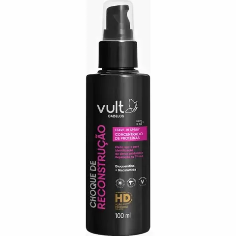 Spray Cap Vult 100ml Choque Reconstrução