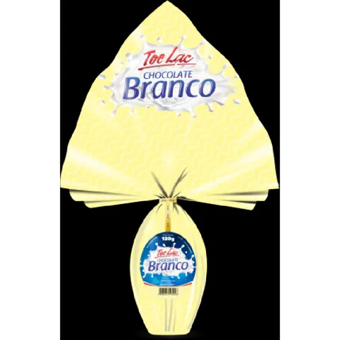 Ovo  Pascoa Toc Lac Branco 120G Nac