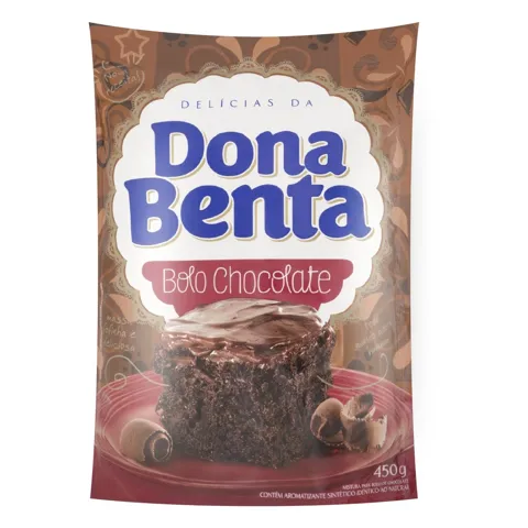 Mistura para Bolo Chocolate Dona Benta Sachê 450g