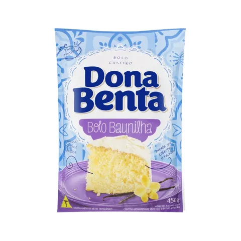 Mistura para Bolo Baunilha Dona Benta Sachê 450g