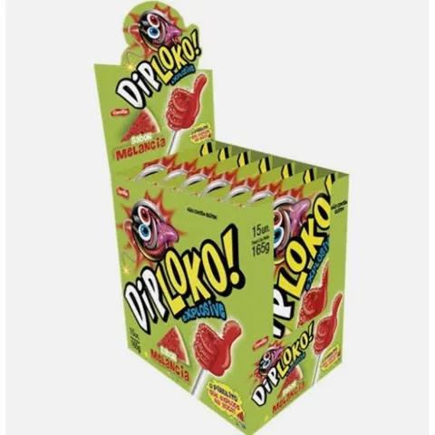 Pirulito Explosive Melancia Diploko Danilla 11G