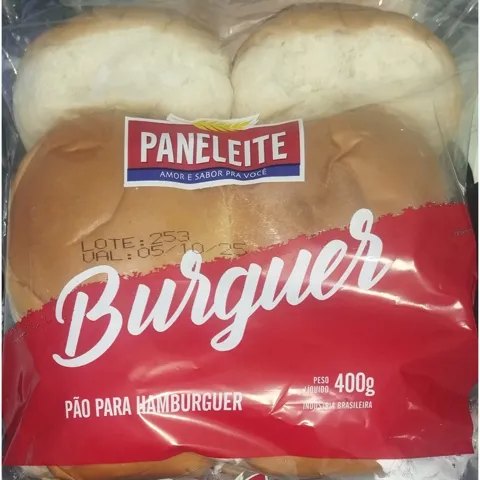Pao Hamburguer Pane Leite 400G
