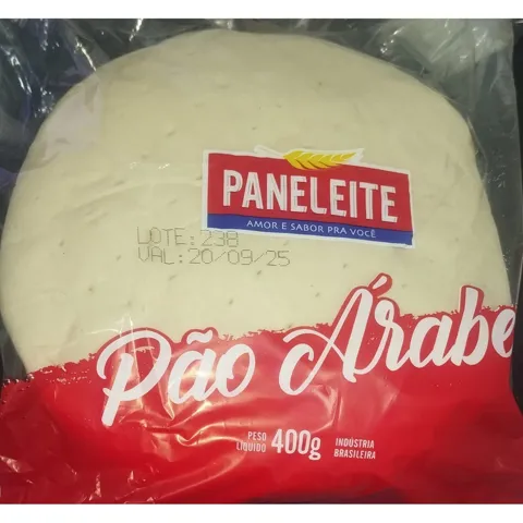 Pao Arabe Pane Leite 400G