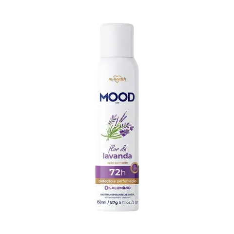 Desodorante Ae Mood My Healt 150ml 72h f Flor Lavanda