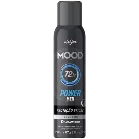 Desodorante Aerosol Mood Power Men 150Ml