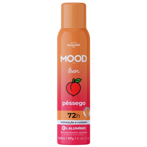 Desodorante Aerosol Mood Pessego 150Ml