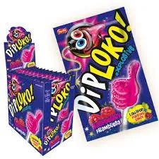 Pirulito Diploko 11G Framboesa