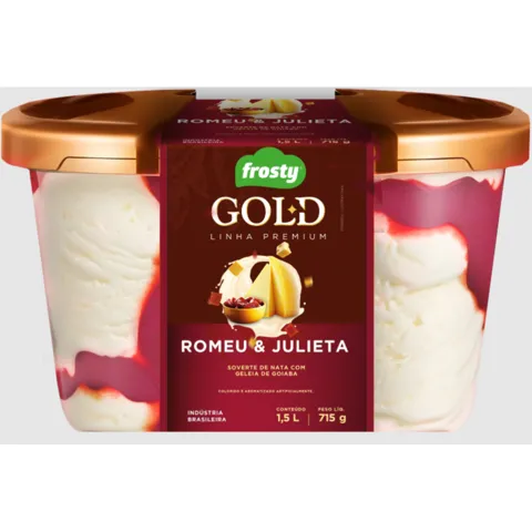 Sorv Frosty Romeu E Julieta 1,5L
