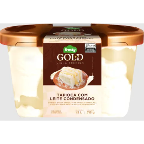 Sorv Frosty Tapioca C/ Leite Condensado 1,5L