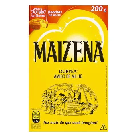 Amido de Milho Maizena Duryea Caixa 200g