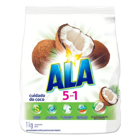 Lava Roupa Po Ala Atv Conc 800G Cuid Coco