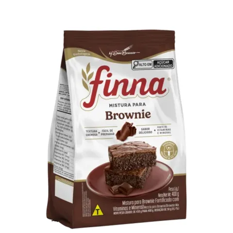 Mistura para Bolo Brownie Finna - 400g