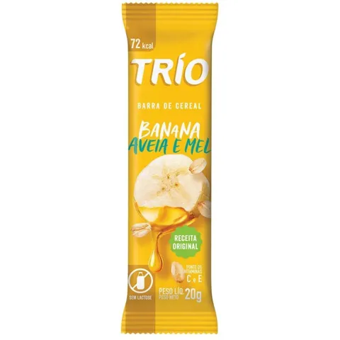 Barra Cereal Trio 20G Ban/Av/Mel