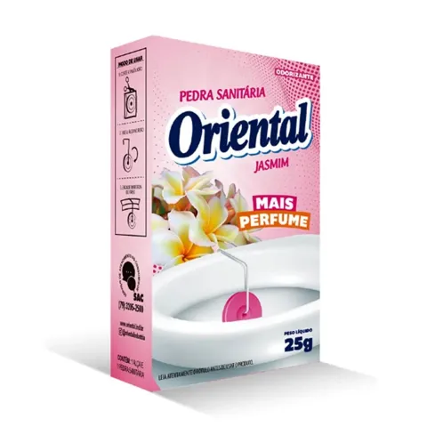Pedra Sanitária Jasmim Oriental 25G