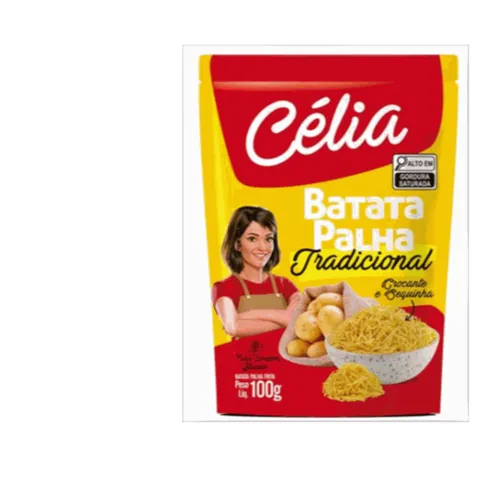 Batata Palha Celia Trad.Pct 100G