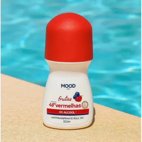 Desodorante Mood Rollon F.Vermelhas 50G