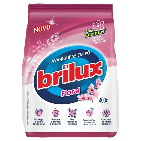 Sabao Em Po Brilux Floral 400G
