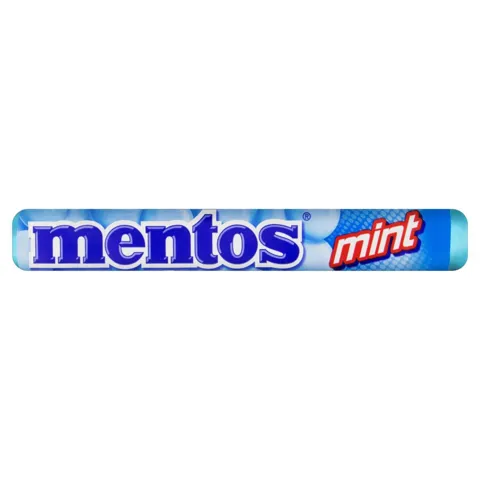 Confeito Menta Mentos Pacote 37,5g