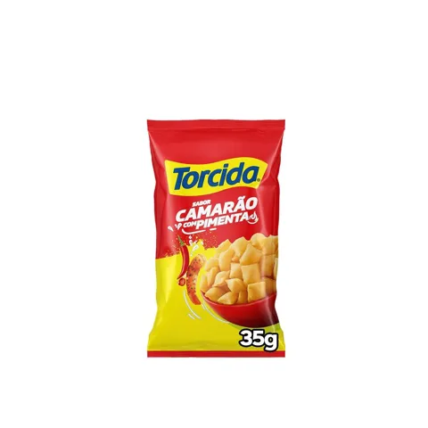 Salgadinho Camarão com Pimenta Torcida 35G