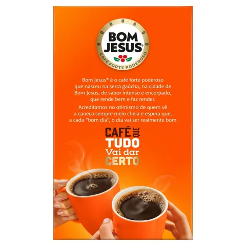 Café Torrado e Moído Tradicional Bom Jesus Caixa 250g